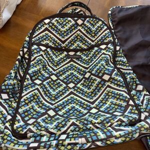 Vera Bradley Diapers Bag With Matching Changing Pad